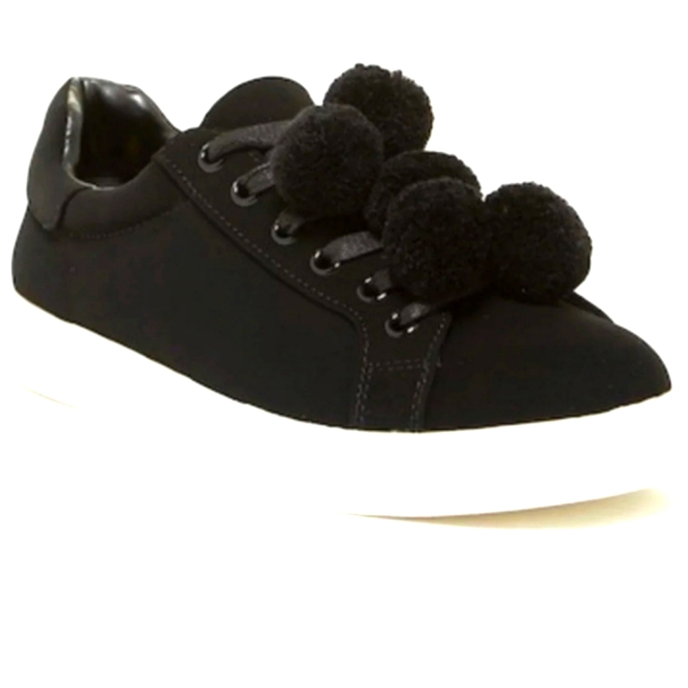 Circus Sam Edelman Carmela Black PomPom Shoes 12